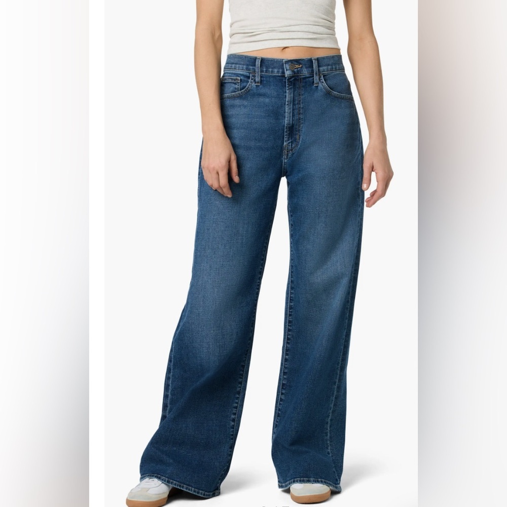 Hudson Jeans NWT Jolene Wide Leg Jeans Alexandra Size 29 Stretch